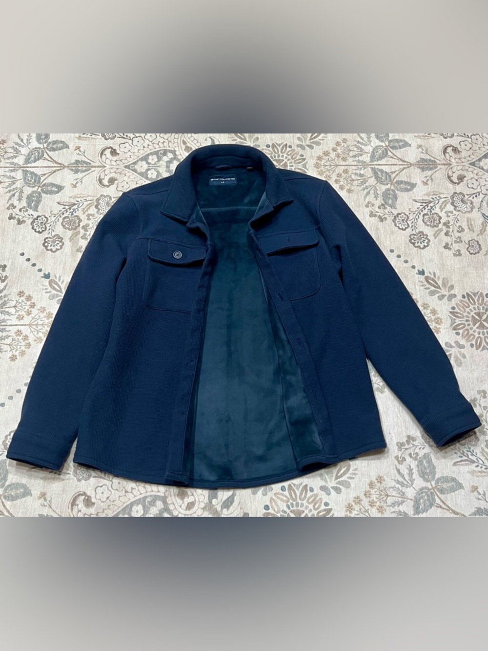Report Collection Navy Shacket / Jacket Size Large